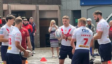 Hurrell and Feldt join Saints' public training session