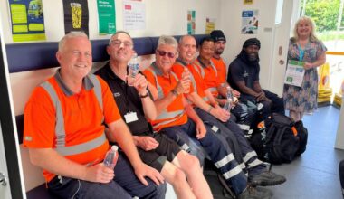 Colchester waste depot staff get free NHS health checks