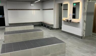 BH Live Active, Littledown changing rooms get makeover