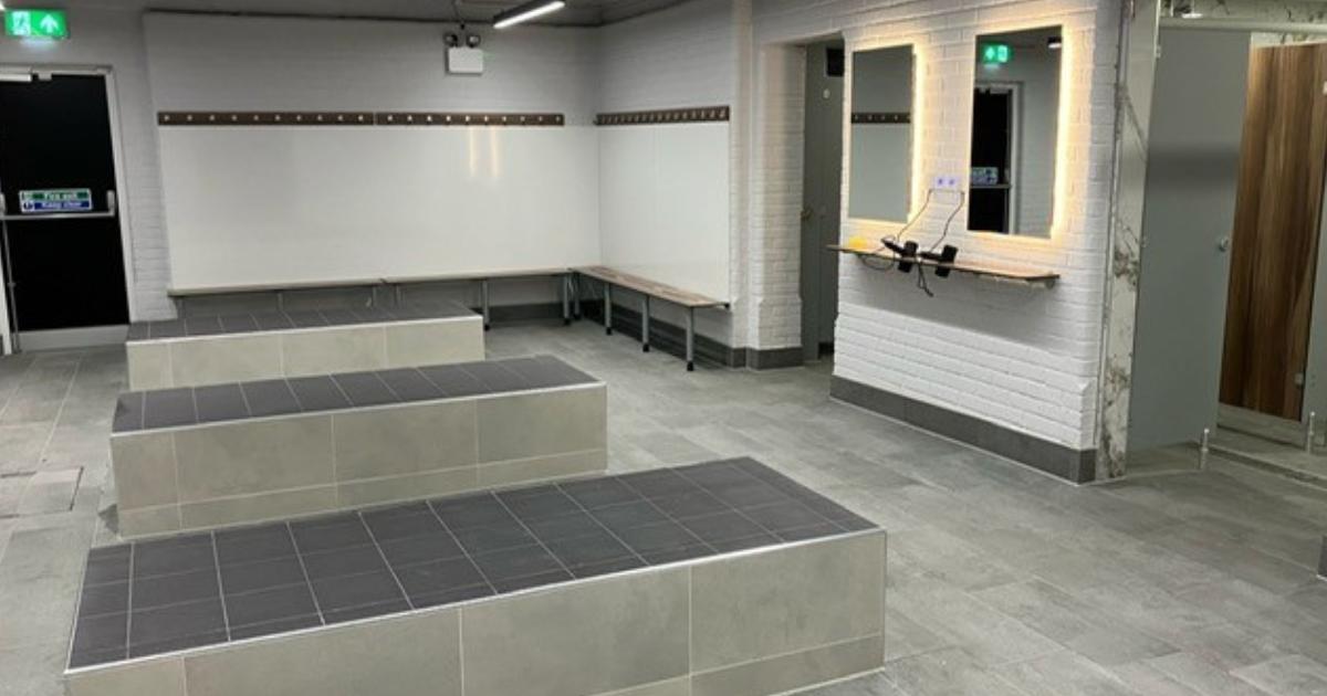 BH Live Active, Littledown changing rooms get makeover