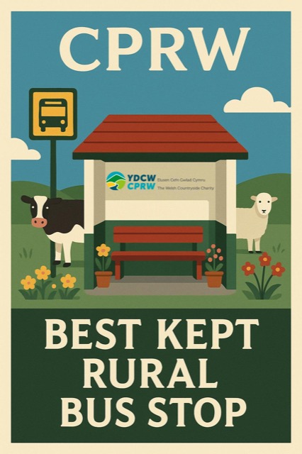 CPRW are looking for the Best Kept Rural Bus Stop in Wales.