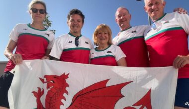 Woman from near Ruthin plays for Wales at badminton tournament