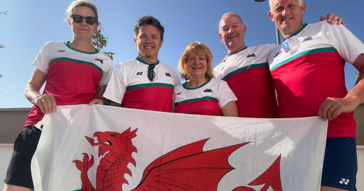 Woman from near Ruthin plays for Wales at badminton tournament