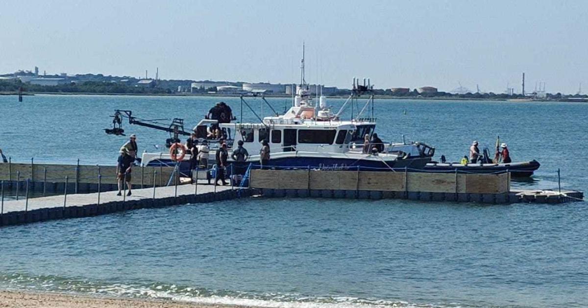 The Incredible Hulk's director makes new film in Calshot