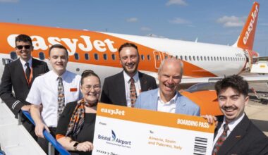New routes to Spain and Sicily from Bristol Airport launched