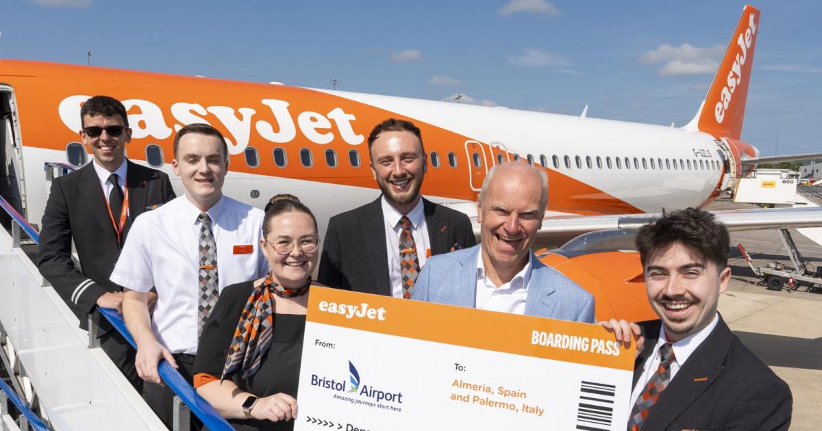 New routes to Spain and Sicily from Bristol Airport launched