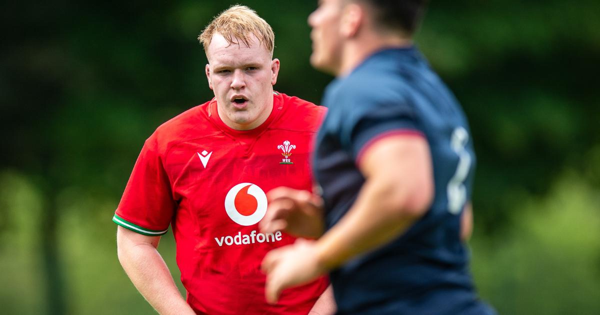 Dragons prop Owain James aims to show Wales U20s' depth