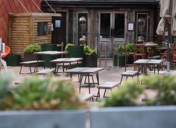 The Oast House has a huge beer garden 