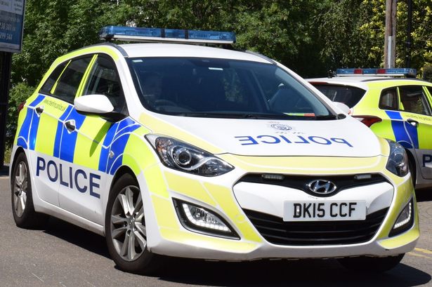 Generic police car file image