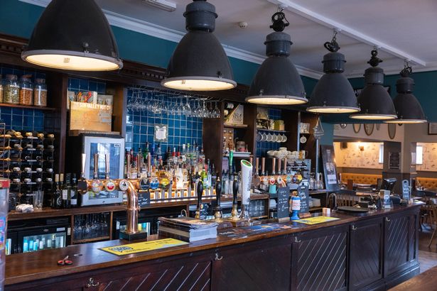 The Duck And Willow in Downend, Bristol, before it closed in 2024