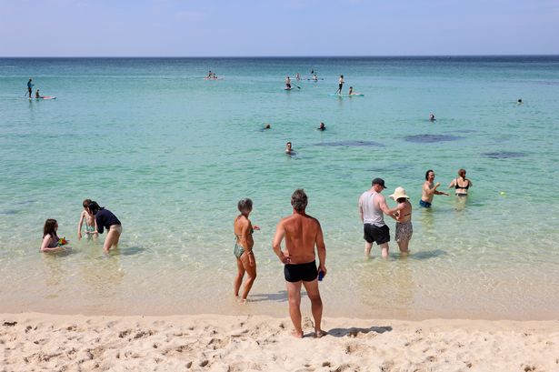 Porthmeor Beach in St Ives