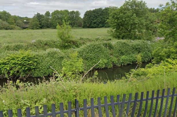 The River Roch along Waterfold Lane in Bury