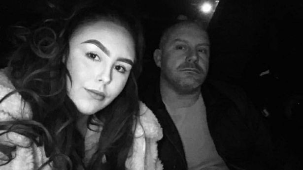 Mollie with her dad