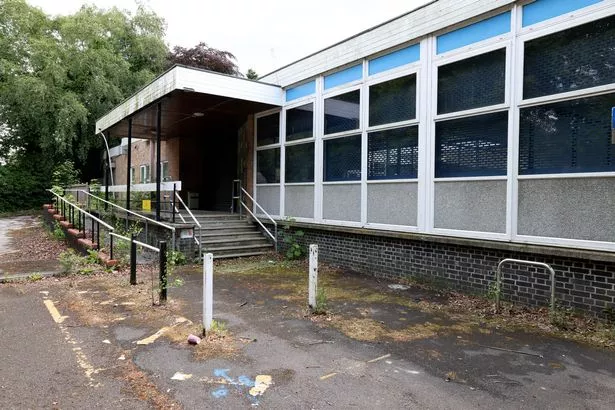 The empty Whitefield Library which will be refurbished to accomodate a new health centre. 