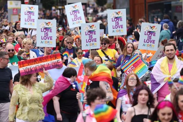 The 2024 Liverpool Pride march