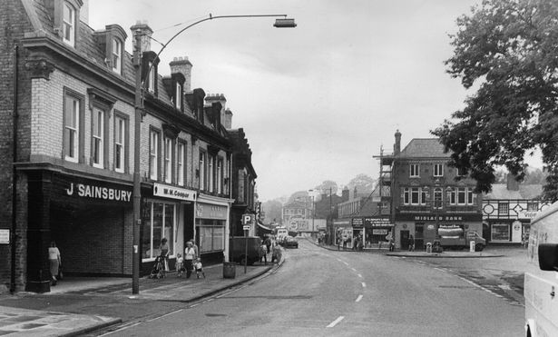 Suburb of Woolton in south east Liverpool.
Scenes in the heart of the village.
6th August 1982.
