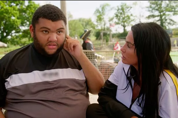 Harvey smashed his mum's £3k tv