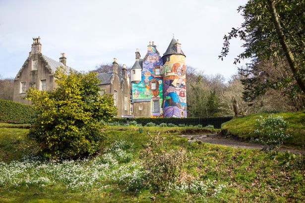 A picture of the Kelburn Castle