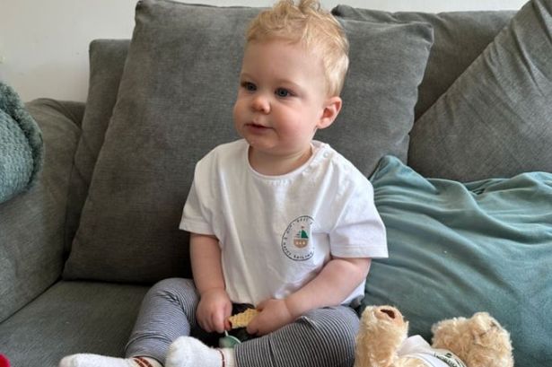 Finley Robson who has been diagnosed with Atypical Teratoid Rhabdoid Tumor (ATRT)