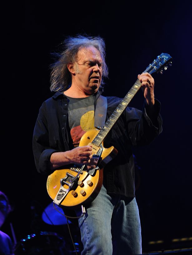 Neil Young made the announcement on his website today