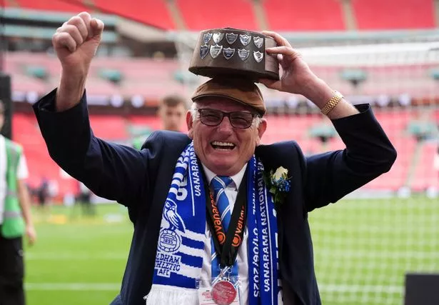 Oldham Athletic owner Frank Rothwell 