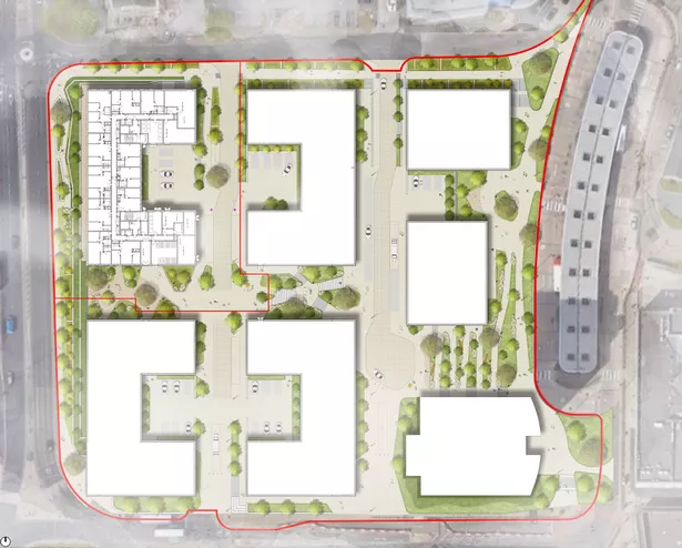 The plans involve bulldozing the Civic Centre and Queen Elizabeth Hall. 