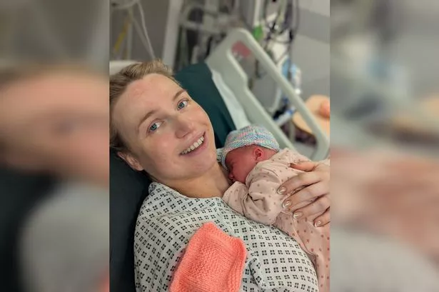 Rachel Rimmer met her daughter, Betsy, 12 hours after she was born