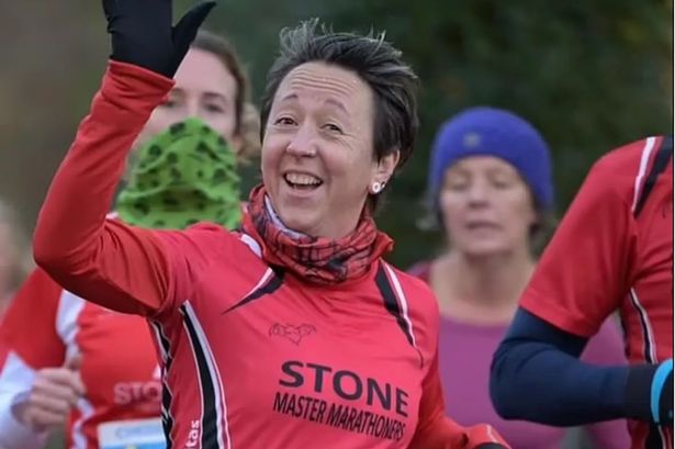Sara Morris at a race