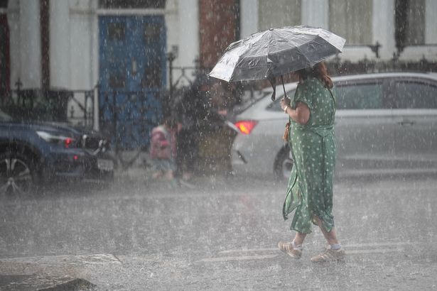 Half a month's rainfall is expected in a few hours in some places next week