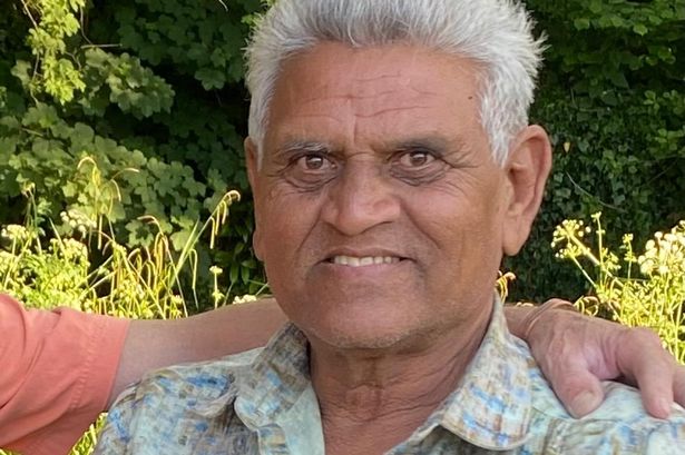 Kirit Patel, who was killed in the Air India plane crash in Ahmedabad, India, in June 2025. He was on his way to spend the summer with his son Umang, daughter-in-law Vaishali and their two sons, who run the vllage stores and Post Office in Pensford, near Bristol