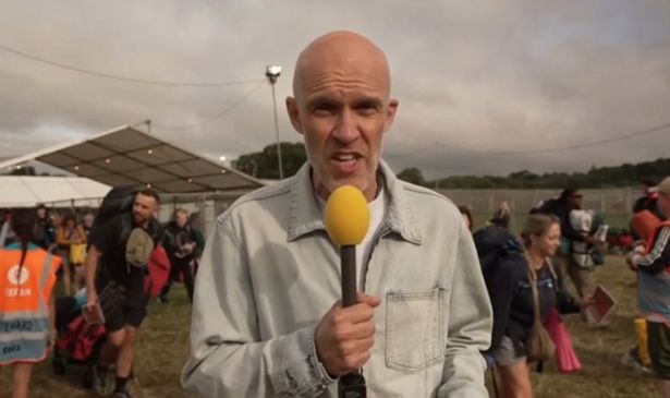 Colin was live from Glastonbury where he reported that Neil Young coverage won't air on the BBC on Saturday
