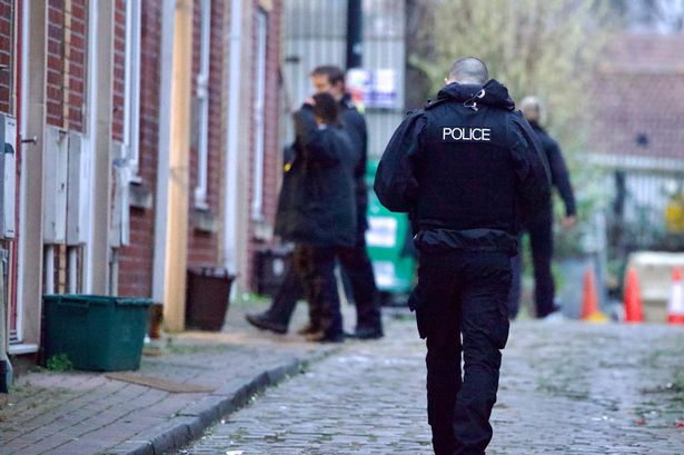Police continue their investigations in St Pauls after a teenager was stabbed