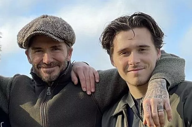 David Beckham, pictured with Brooklyn, has been praised for his parenting