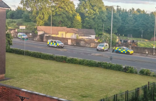 Police responding to the incident. (Image: Supplied)
