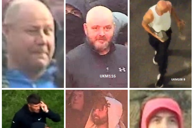 Police are seeking to identify 6 individuals in connection with disorder and attacks on officers since last Monday