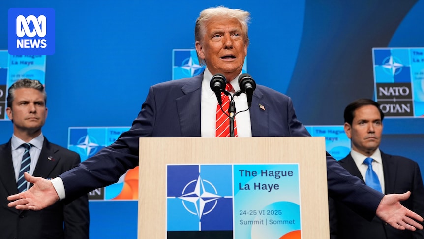 US president says he could bomb Iran again, as 3,200 Australians and family members register with DFAT