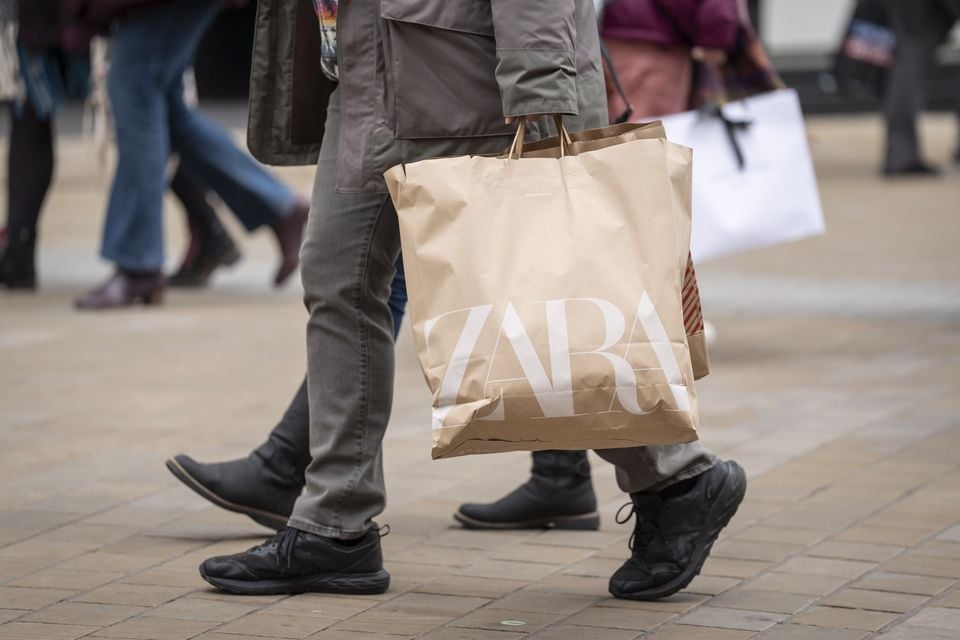 Footfall was down in May (PA)