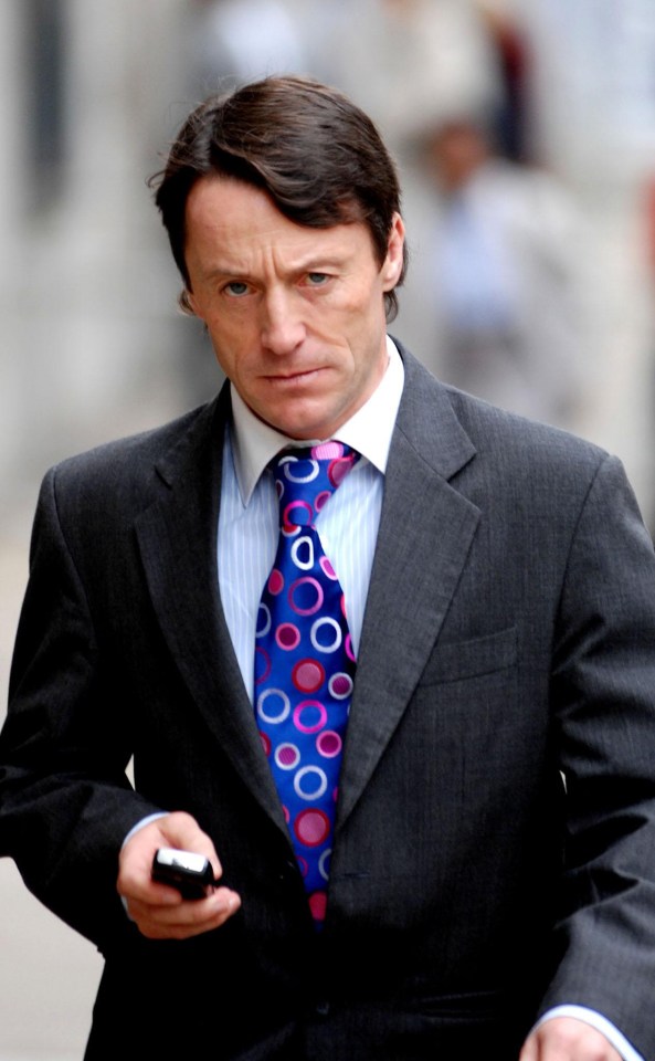 Kieren Fallon leaving the Old Bailey.