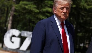 U.S. official says Trump not signing G7 statement on Israel-Iran de-escalation