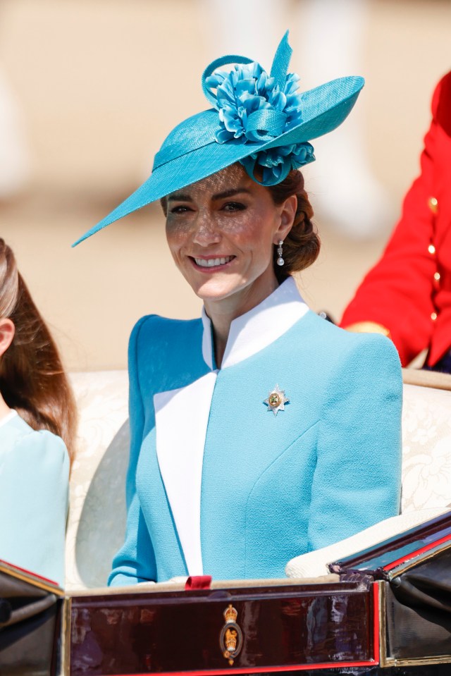 Catherine, Princess of Wales at Trooping the Colour.