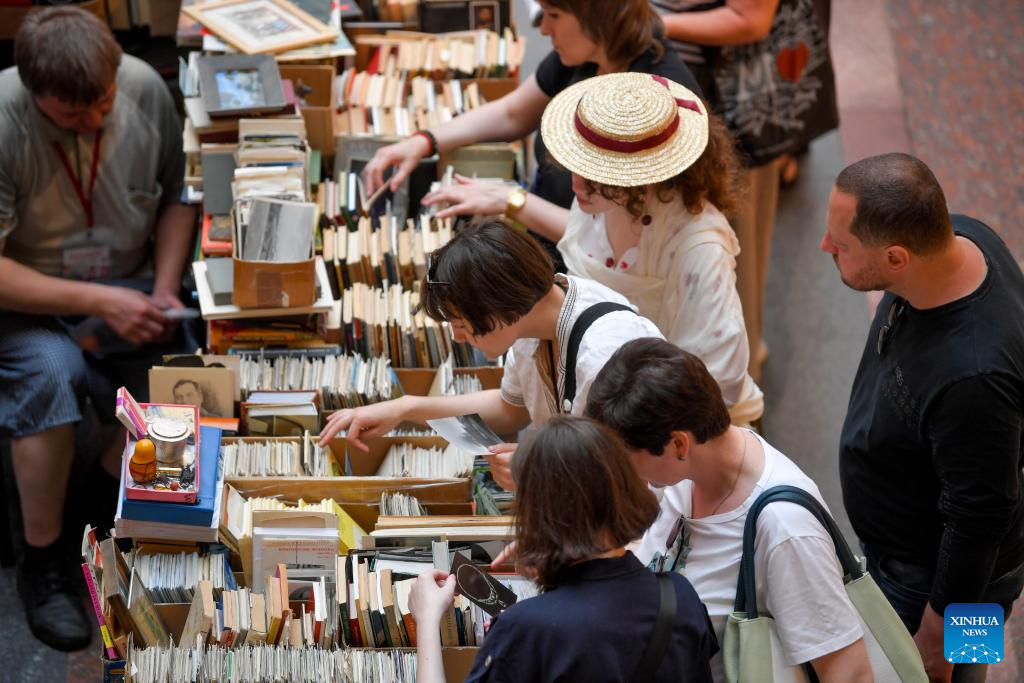 Annual book festival held in Moscow-Xinhua