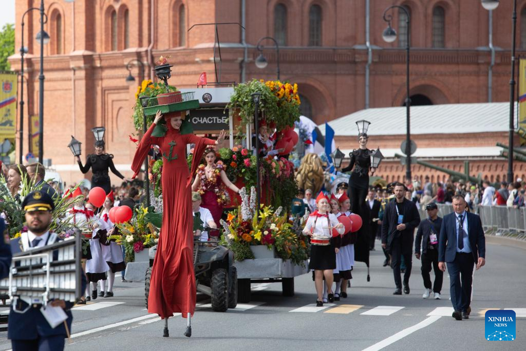 Russia Day celebrated in Moscow, St. Petersburg-Xinhua
