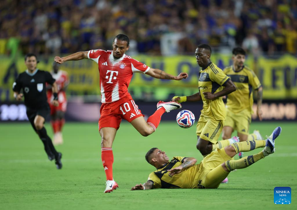 Bayern Munich of Germany vs. CA Boca Juniors of Argentina-Xinhua