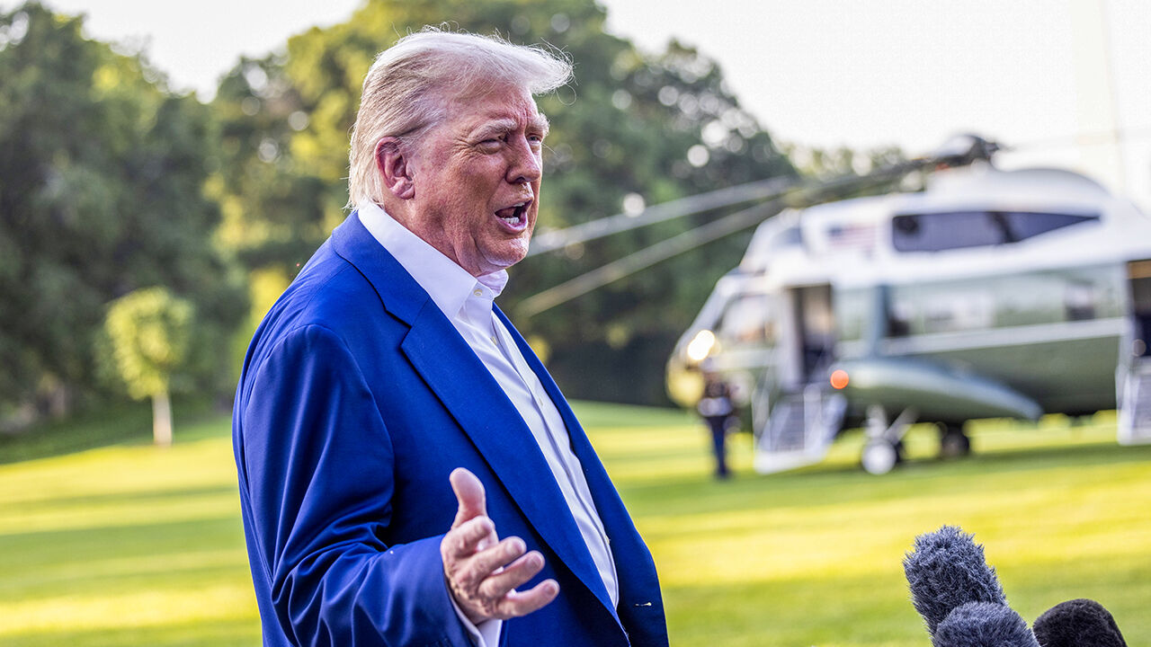 US President Donald Trump departs for NATO summit, Washington, USA - 24 Jun 2025