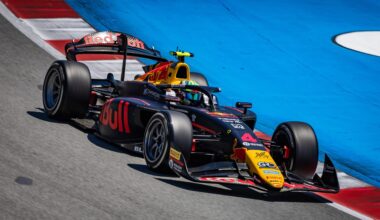 Arvid Lindblad triumphs from pole, clinching historic F2 Feature Race victory in Spain