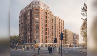 A CGI of the new block which is to replace Rileys Snooker Club. Image taken from prom planning documents