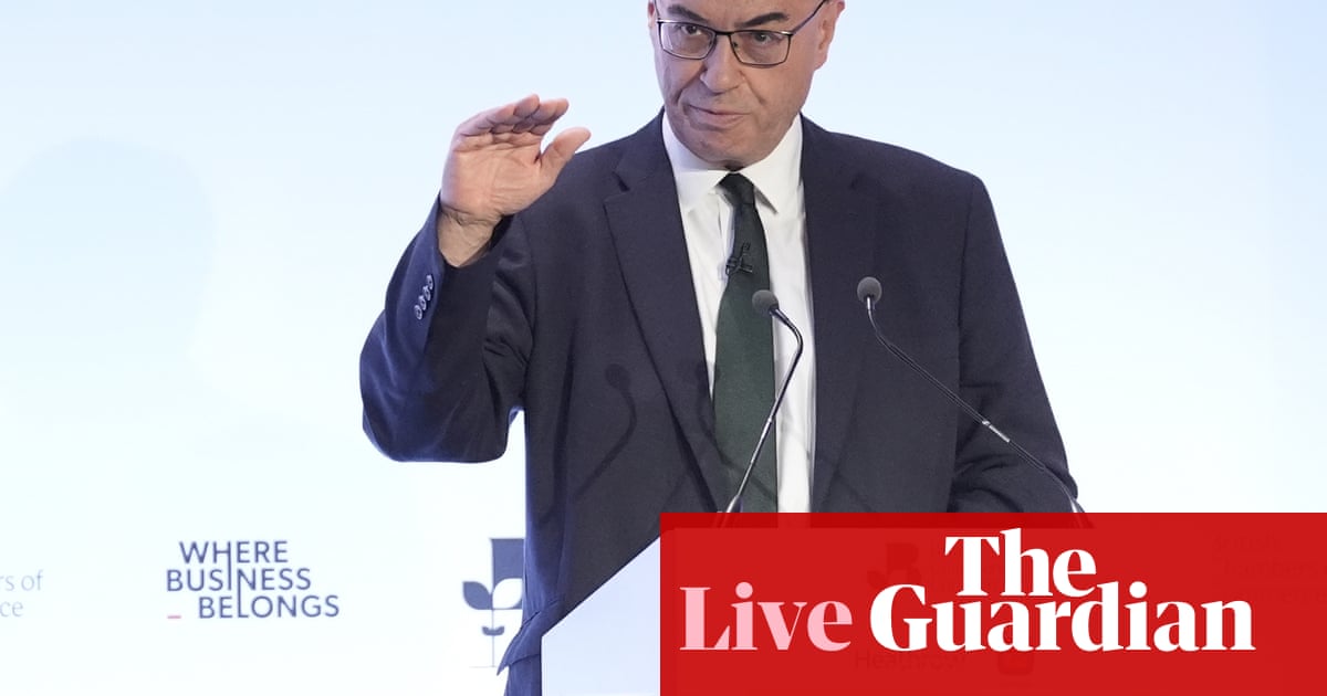 Bank of England governor warns of slowdown in the UK jobs market; review finds failings at ONS – as it happened | Business
