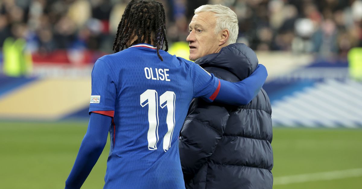 France boss Didier Deschamps wants to gradually increase Michael Olise’s importance to the team