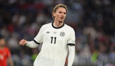 Nick Woltemade was slated to leave Germany’s camp in favor of U-21s, but is sticking around for France match