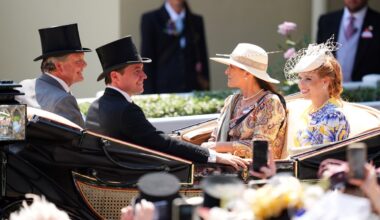 Who is Princess Zahra Aga Khan, the horse-loving friend of the Firm who joined Princess Beatrice in the royal procession at Ascot?